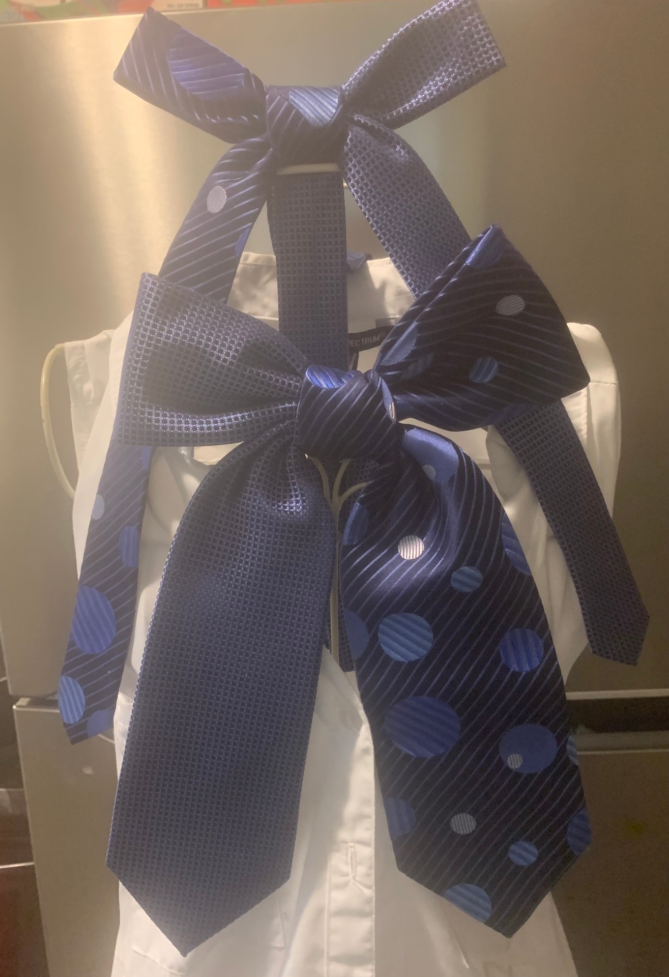 Sapphire Soirée Necktie Necklace
